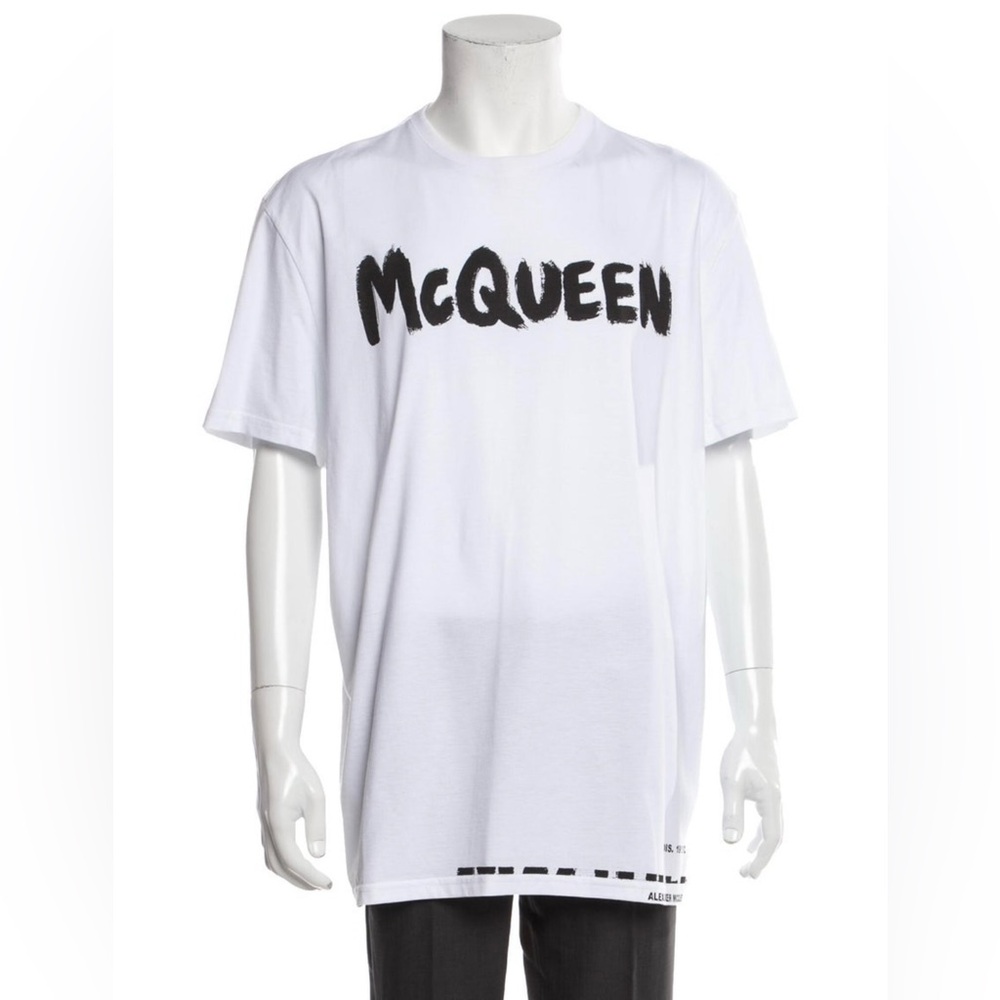 ALEXANDER MCQUEEN GRAPHIC T-SHIRT WITH TAGS